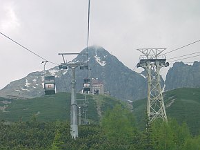 Blick zu Lomnicky stit (2633,9 m)