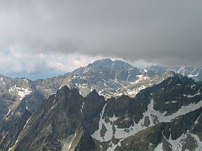 Blick zum Gelachovsky stit (2654,4 m)