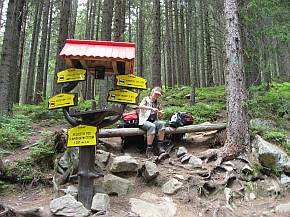 Abzweig zum Siavkovsky Stit