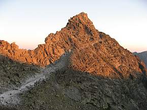 Sonnenuntergang am Kopky