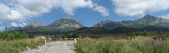 Blick zu Gerlachowsky Stit