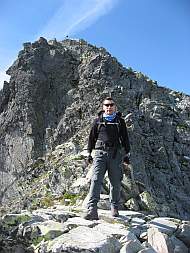 ein Blick zurck zum Rysy