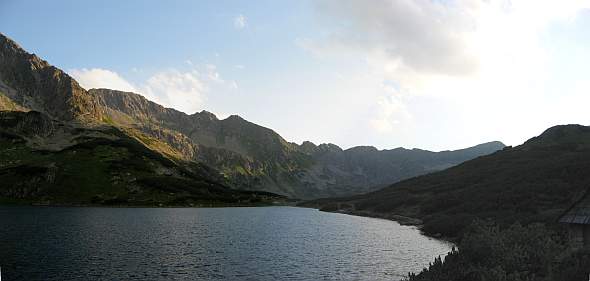Blick bern See auf Liptowskie Mury