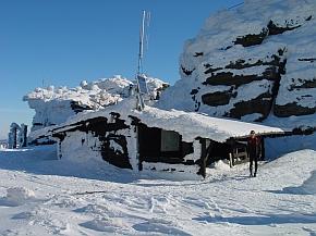 Hütte auf dem Jizera