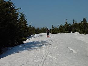 auf dem Weg zum Gipfel der Smdavska Hora