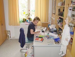 Frau Gericke - Kreativleiterin