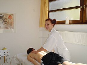 das tat gut; klassische Massage durch Fr. Klasse