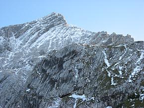 Blick zurck zur Alpspitze