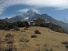 oberhalb von Namche Bazar
