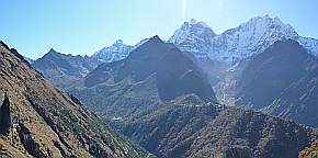 Blick nach Tengboche