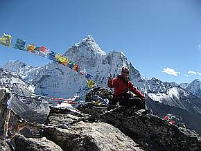 Gipfel des Nangkar Tshang (5050 m)