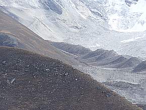 Blick zum Island Peak Base Camp