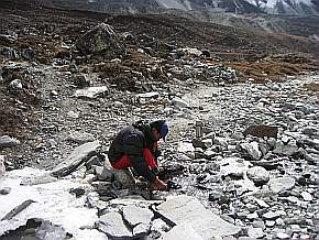 Fe werden im kalten Flu gewaschen