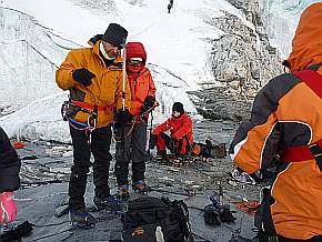 Anlegen der Ausrstung