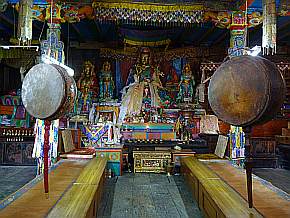 in der Gompa