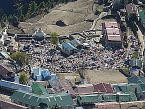 Marktag in Namche Bazar (3440 m)