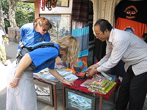 Kauf unserer erten Souveniere