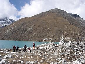 Gokyo Ri (5360 m) am Dudh Pokhari