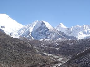 Blick auf Imja Tse (6189 m)
