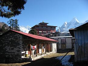Blick zur Klosteranlage