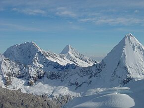 Blick zum Alpamajo (5947 m)
